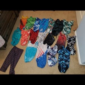 leotards and leggings